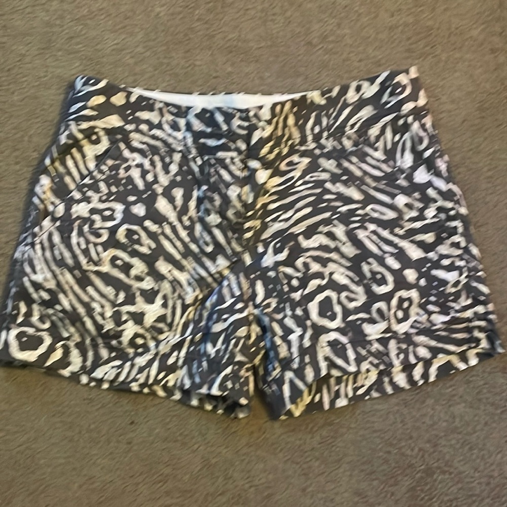 Loft print shorts